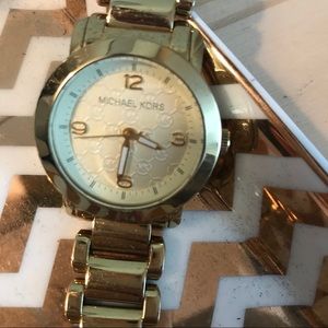 Gold Michael Kors Watch